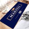 Fashion M-Martell Logo Bathroom Mat INS Style Soft Bedroom Floor House Laundry Room Mat Anti-skid Welcome Doormat