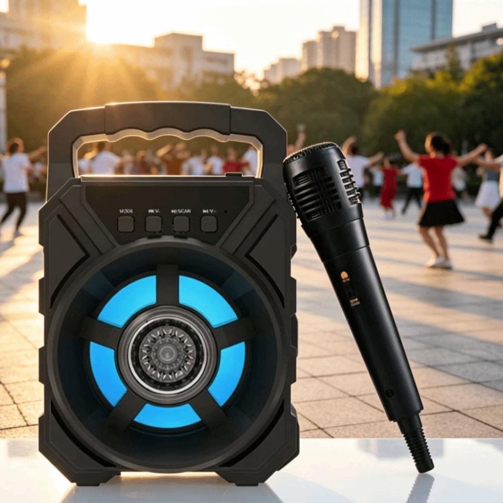 High Power Bluetooth Speaker Wireless Karaoke Speaker New Portable Bluetooth Speaker Dancing