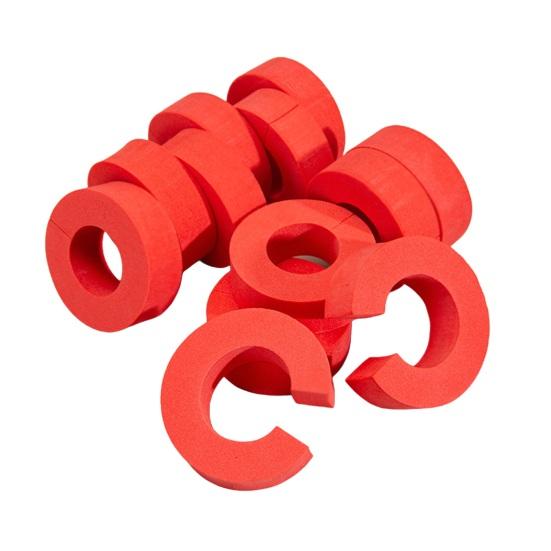 12 шт./компл. губка пушистые бигуди для волос C-образной формы без нагрева для женщин ночные бигуди для сна ленивые девушки влажные сухие короткие длинные волосы завивка инструменты для укладки