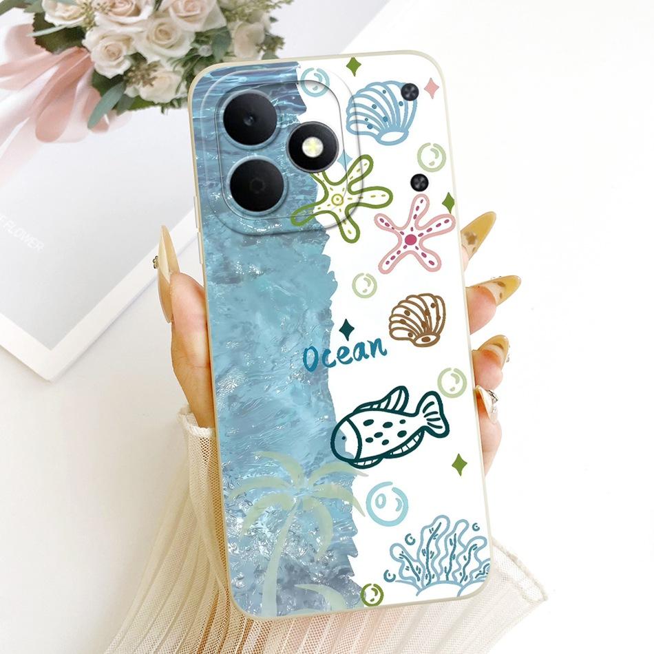 For Realme Note 80 RMX5388 Cute Cat Flower Cartoon Phone Case For Realme Note80 4G Soft Silicone Covers Bumpers