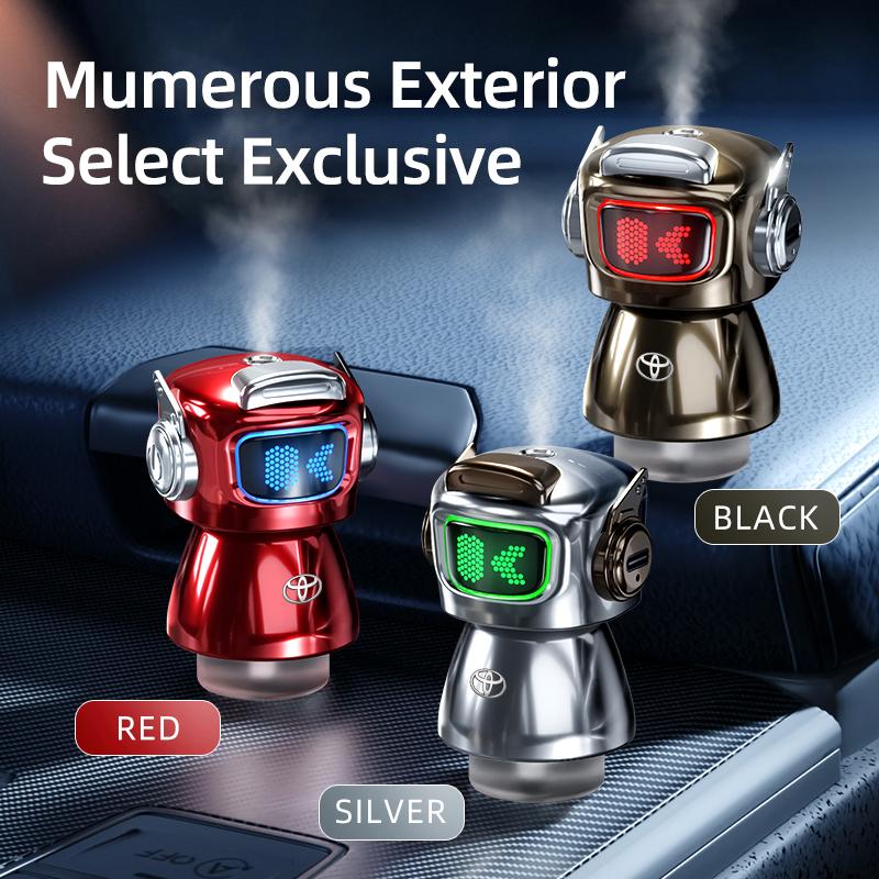 Car  Solid Perfume Air Freshener Decoration Accessories For Toyota GR Corolla Yaris Aygo Prius CHR Camry Auris Avensis 4Runner