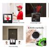 NAIERDI 3" LCD Screen Electronic Door Viewer Bell IR Night Camera Photo Recording Digital Smart Peephole Doorbell