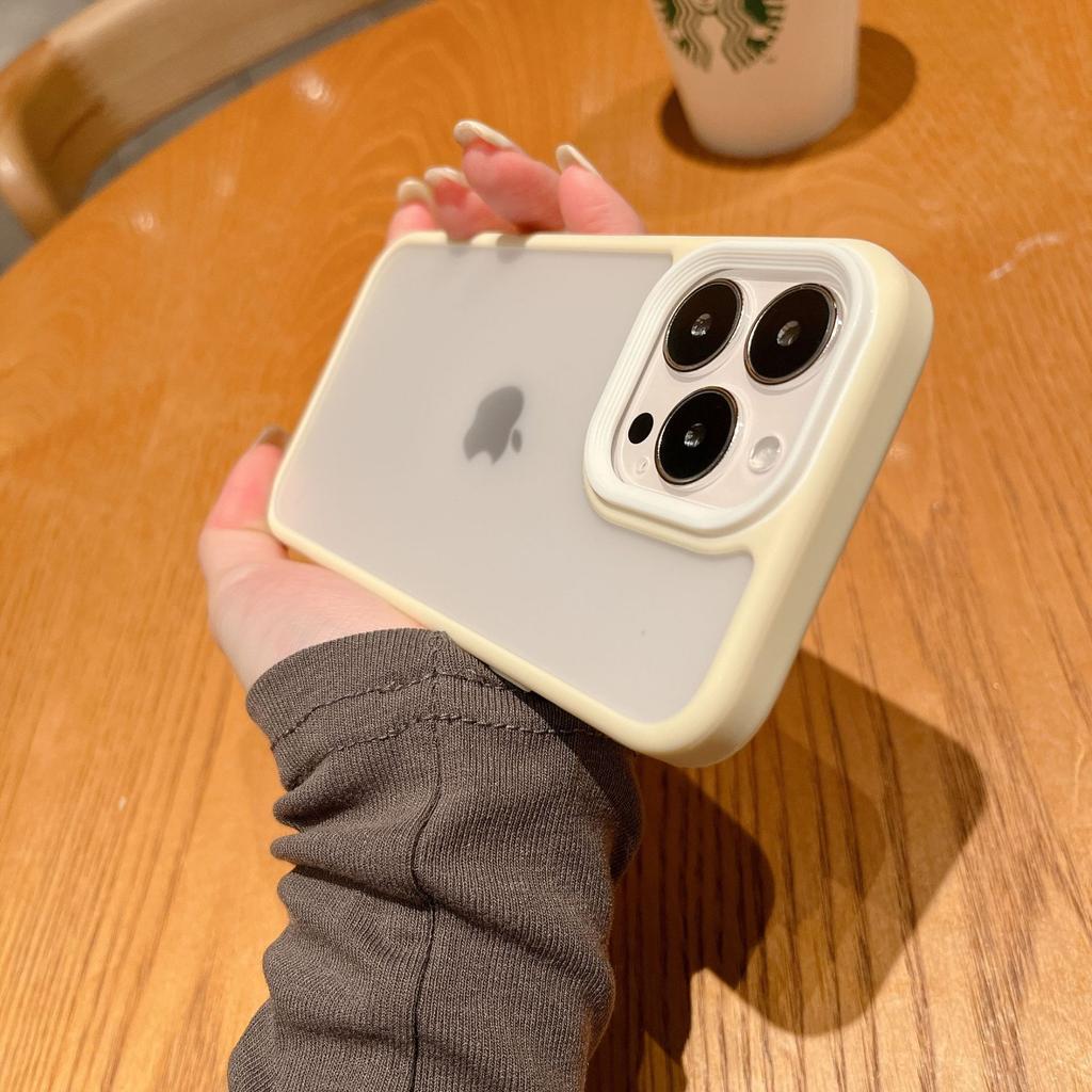 Применимо к iPhone 16 Цвет Матовый Чехол для Телефона Apple 14 ProMAX Ощущающий Кожу Полупрозрачный Чехол Youdian 15