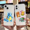 Чехол E-50 Pokemon Dragon для iPhone 7 8 11 12 13 14 15 16 Pro Max Plus Mini Xiaomi Redmi A3 9A 9C 10A 10C 13C Note 9 11 Realme Narzo C30 C55