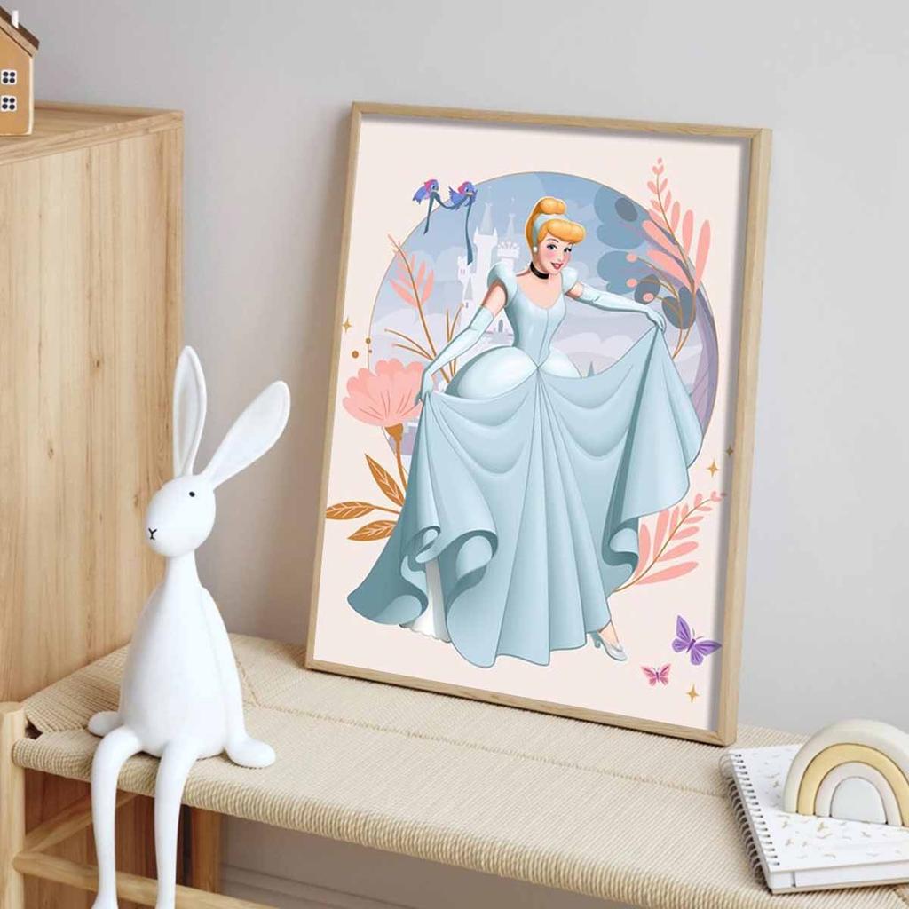 DIY Diamond Painting Elegant Princess Cross Stitch Kit Mosaic Art Diamond Painting Full Circle Diamond Home Decoration