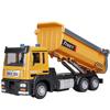 1/50 Scale Tipper Truck Alloy Diecast Toy Model Dump Engineering Transport Truck Sound Light Pull Back Gifts For Kids B380