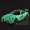 1/24 Mercedes Benzs AMG GT Alloy Miniature Car Diecast Metal Scale Model Car Sound and Light Collection Children Toy Vehicles Gifts