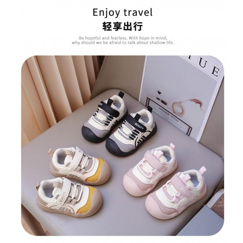 Youth style shoes Toddler Soft Sole Walking Shoes With Striped Design Anti-Slip Non-Slip Boys Girls