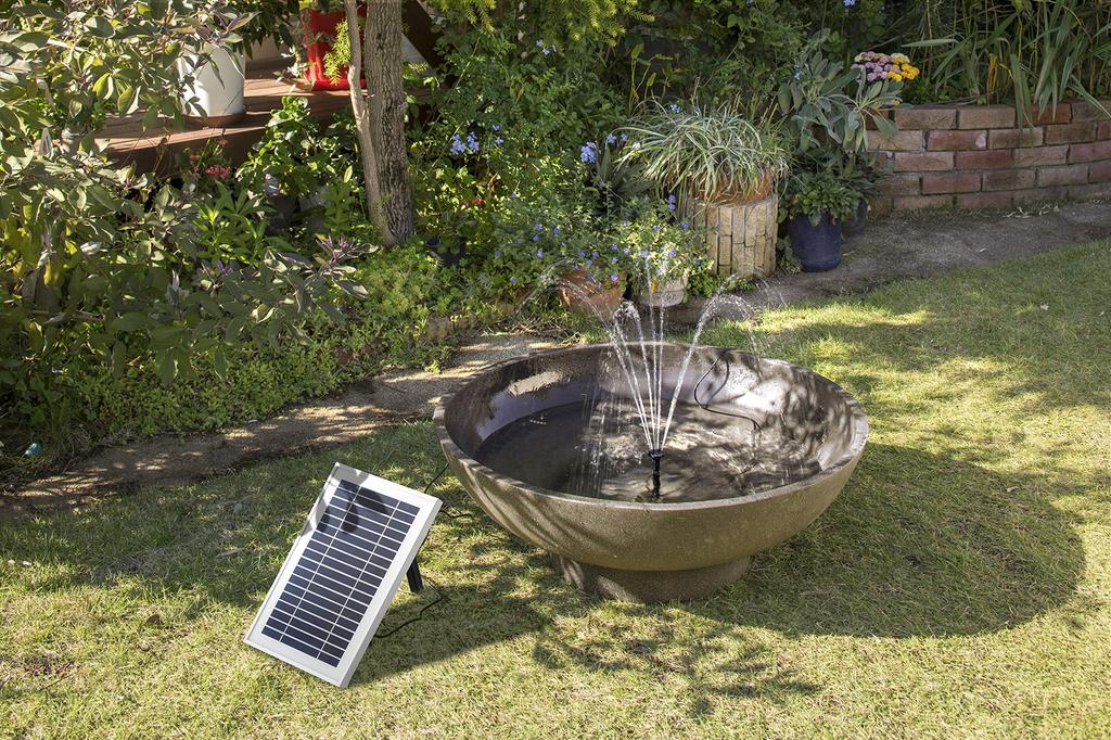 Комплект фонтана Takasho Solar Mermaid 250 (со светодиодом) STM-250S