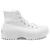 Converse Chuck Taylor All Star Шнуровка Круглый Носок Высокие Эспадрильи Женские Белые