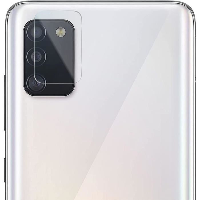 Film de Protection Caméra - BOOLING - Compatible Samsung Galaxy A31 - Lot de 2 - Verre Trempé - Transparent