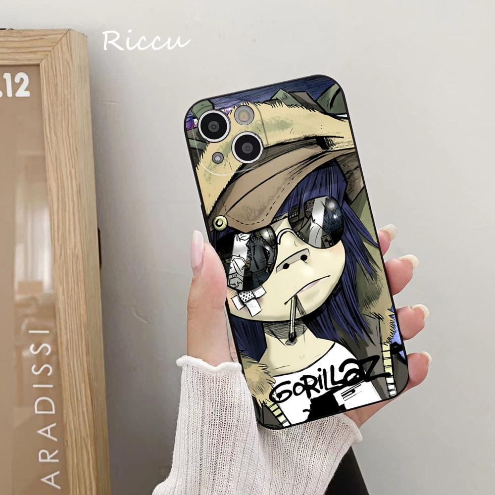Gorillaz The Now Now Animal Phone Case For IPhone 17 air 17pro 16pro 15pro 14promax 12 Pro 15Plus 13promax Covers Silicone cases