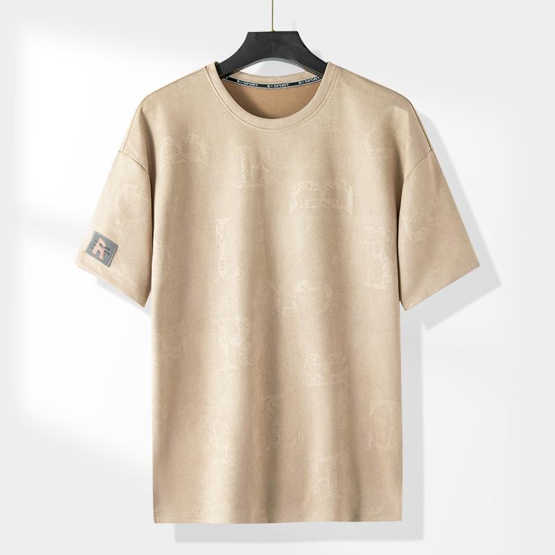 Short Sleeve T-shirt Men's Summer Loose T-shirt Plus Size T-shirt