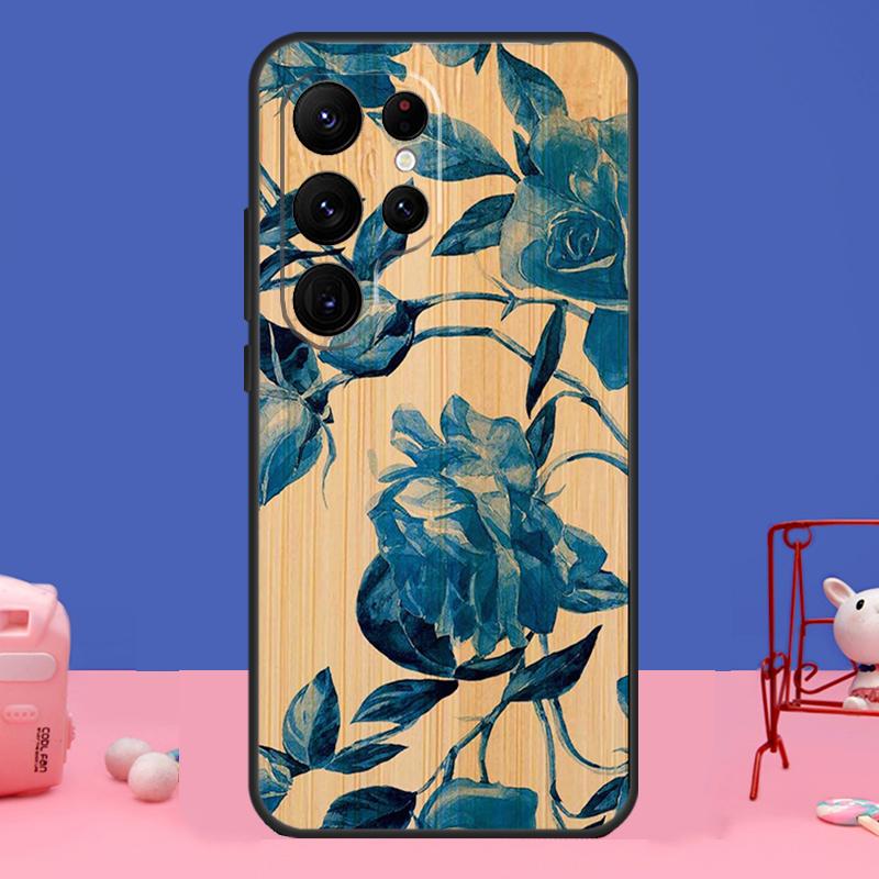 Дерево Цветок Бамбук Дерево Чехол Для Samsung Galaxy S24 S23 S22 S21 S20 FE Ultra Plus S8 S9 S10 Note 10 20 Ultra Чехол