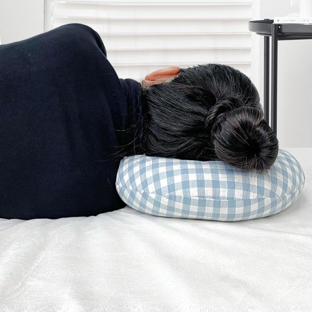 Single Hole Hollow Pillow Comfortable Donut Pillow Convenient Sleeping Pillow Neck Relaxation