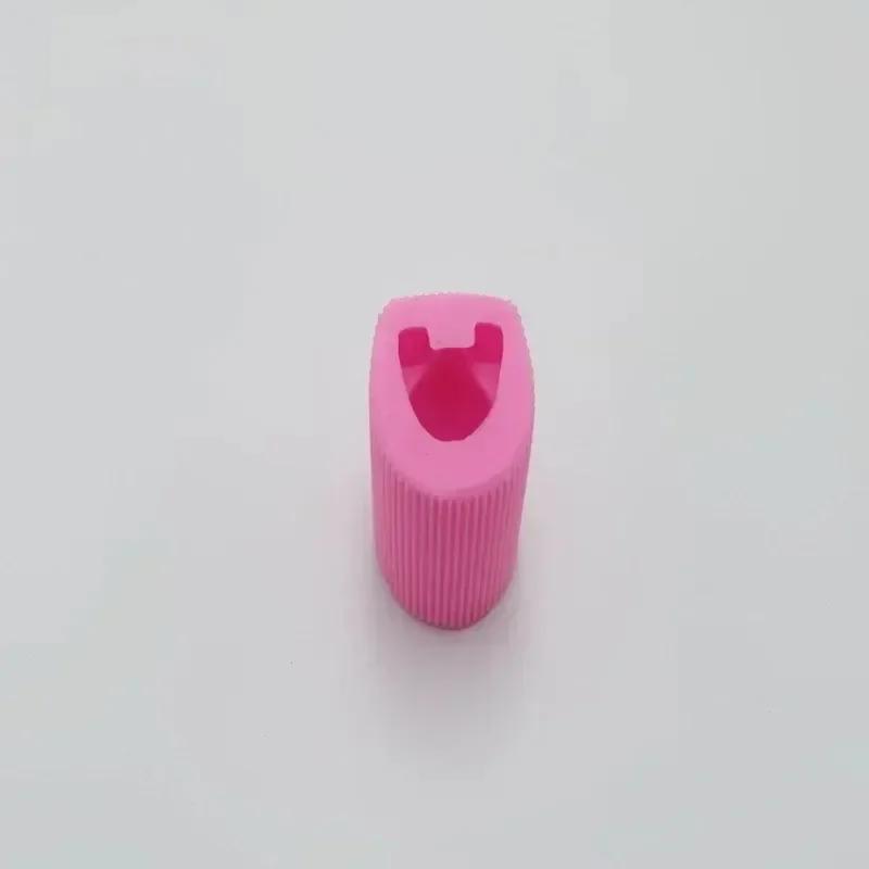 3D Сидящий Медведь DIY Ароматерапия Гипсовая Свеча Расширяющийся Камень Ручная Работа Декор Силиконовая Форма Мультяшный Медведь Переворачивающаяся Форма для Конфет