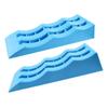 2x Уровневые рампы для автодома 3 ступени 61x21.3x12 см для неровной поверхности Колесные упоры для автомобиля