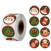 500 Stickers/Roll Merry Christmas Stickers Christmas Tree The Candy Bag Sealed Sticker Xmas Gift Box Labels Decorations New Year