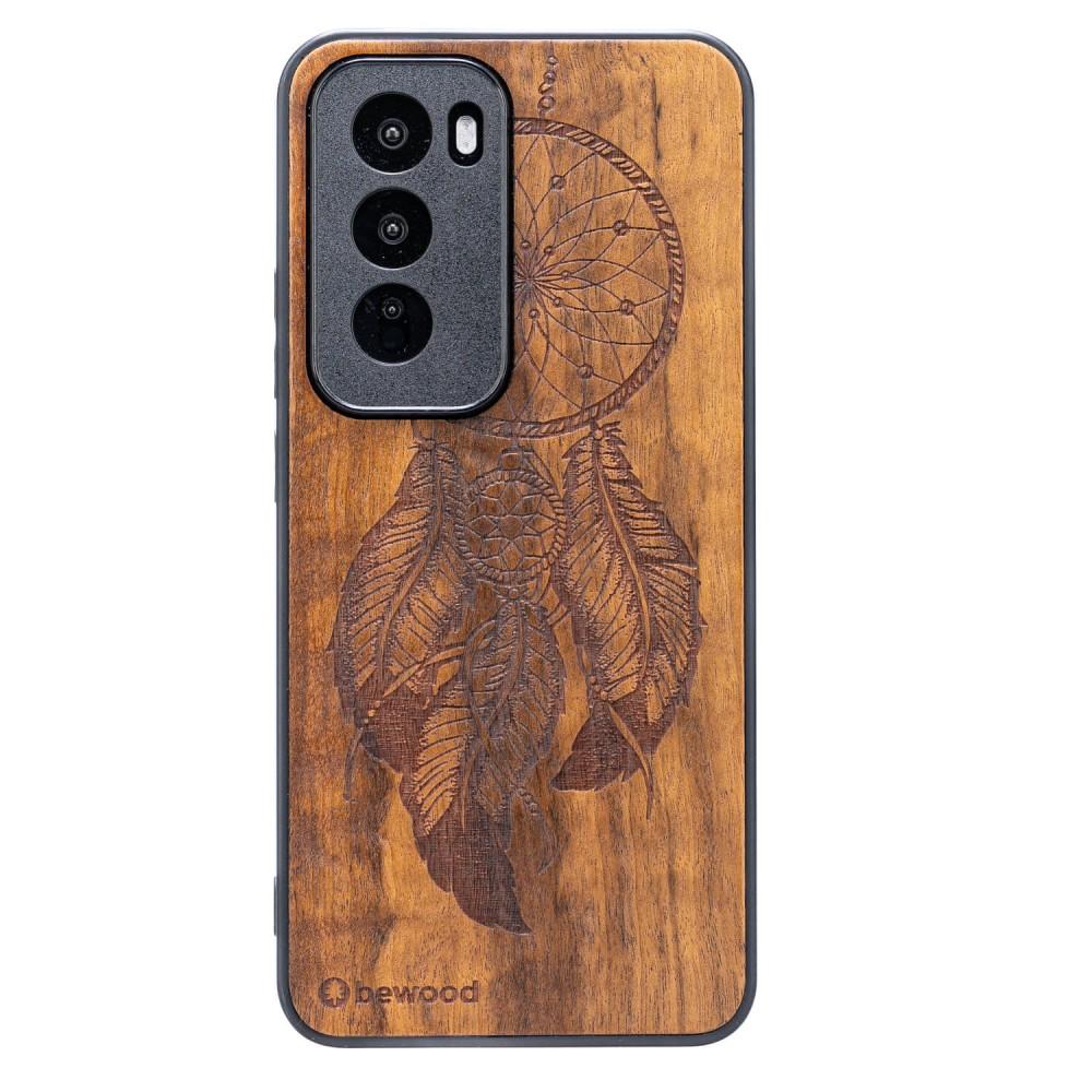 Bewood Wooden Case for Oppo Reno 12 5G Dreamcatcher Imbuia