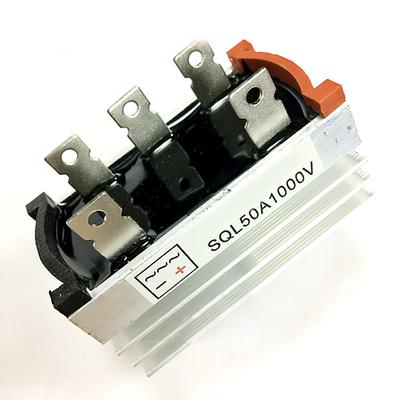 Новый трехфазный мостовой выпрямитель SQL 50A, 1000 В, бесщеточный генератор с радиатором