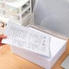 Пластиковый органайзер для документов Организованный Прозрачный Квадратной формы Коробка для хранения Коробка для организации Прозрачный Настольный Чехол для хранения документов