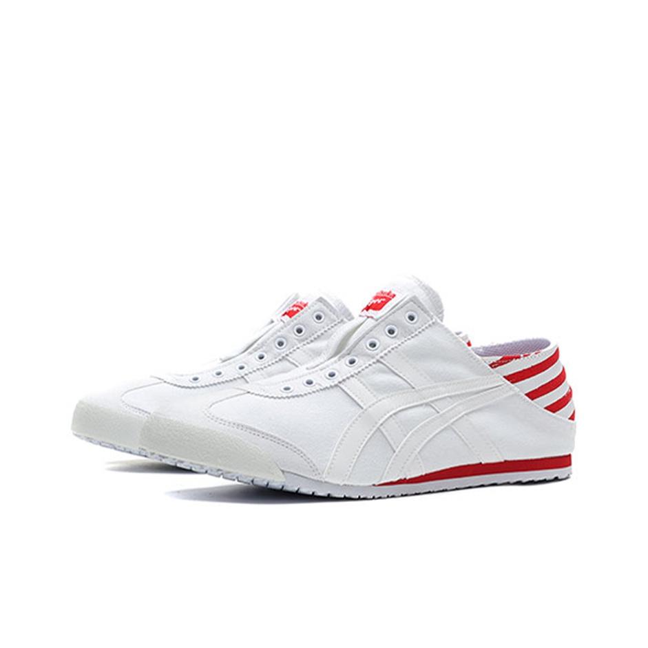 ONITSUKA TIGER Кроссовки унисекс Mexico 66 Paraty Бело-красные 1183A339-101