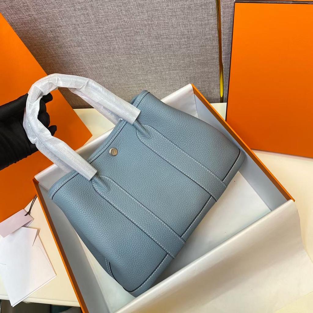 H дом высокая мода садовая сумка сумка-тоут для садовой вечеринки большая вместимость кожаная сумка для поездок на работу TOGO женская сумка