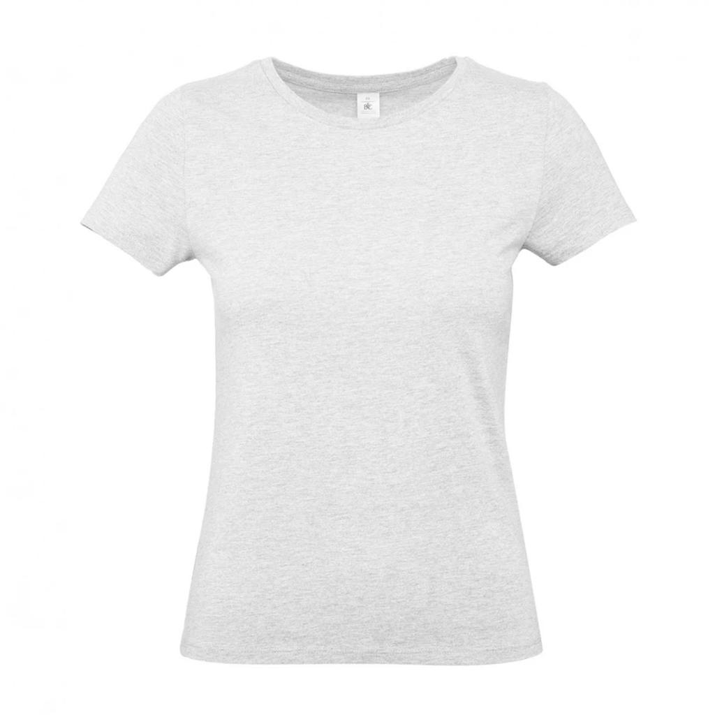 B&C Womens/Ladies #E190 Ringspun Cotton T-Shirt