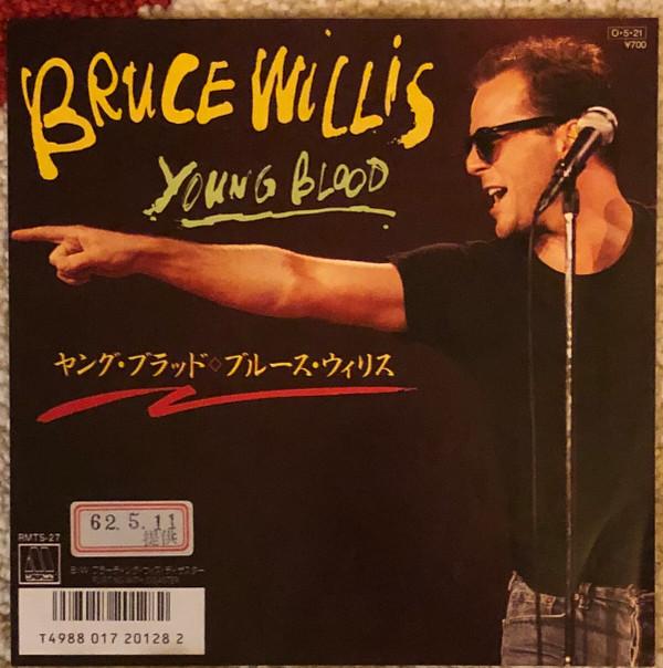 7-дюймовая пластинка BRUCE WILLIS Young Blood RMTS27PROMO Motown 1987 Япония SoulFunk Б/у