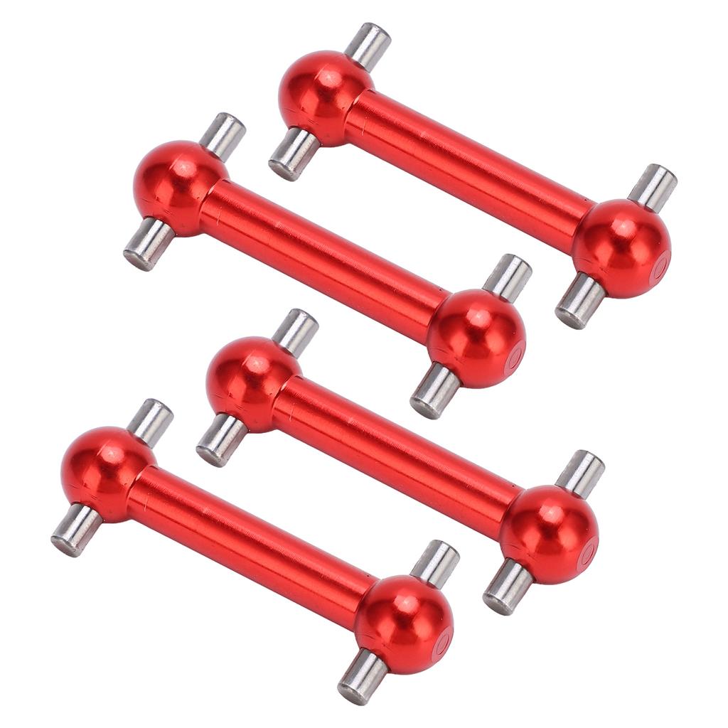 4 шт. алюминиевый сплав собачья кость приводной вал набор для Tamiya TT01 TT02 RC Car Upgrade PartsRed