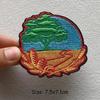 Natural Adventure Thermoadhesive Camping Sticker Embroidered Patches For Clothes DIY DIY
