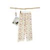 New summer seersucker lace women's pajama pants loose cartoon cute walking house pants fashionable and versatile
