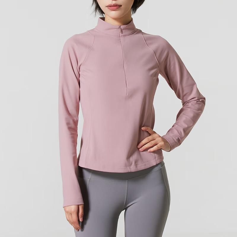 Under Armour Мягкая и дышащая футболка с длинным рукавом и воротником-стойкой Женские топы 6010110-673