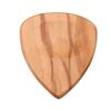 Wooden Guitar Pick Smooth Surface Burr-Free Compact Size Portable Handcrafted Guitar Pick Accessories