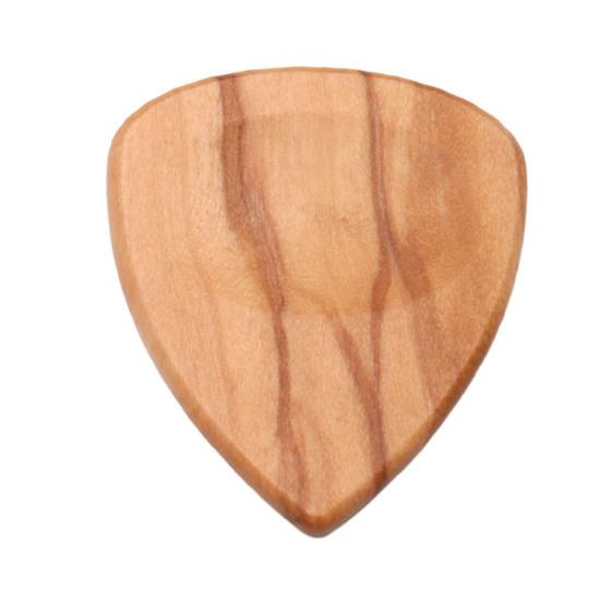 Wooden Guitar Pick Smooth Surface Burr-Free Compact Size Portable Handcrafted Guitar Pick Accessories