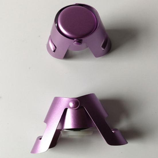 Stainless Steel Champagne Bottle Stopper Leak-proof Lock German Design Freshness-preserving Bottle Cap