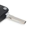 3 кнопки складной автомобильный брелок подходит для VW Polo Golf 7 Tiguan для Skoda для SEAT Ateca Leon Ibiza 2016-2019 аксессуары для корпуса ключа