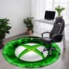 1 шт. Круглый ковер для игровой комнаты Xbox и офиса, коврик для помещений, подходит для офиса, спальни, гостиной, домашнего декора, декор комнаты, Offic a0926227
