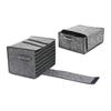 A28G-Set Of 2 Motorhome Plate Holders, Motorhome Plate Holder, Felt Cup Holder, Camping,Felt Cup Holder Camping Medium Gray Dura