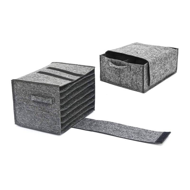 A28G-Set Of 2 Motorhome Plate Holders, Motorhome Plate Holder, Felt Cup Holder, Camping,Felt Cup Holder Camping Medium Gray Dura