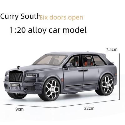 1:20 Rolls Royce Cullinan BB Модель из сплава с зонтиком - Украшение игрушечной машинки для мальчиков