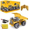 1/18 Huina 1540 Rc Dump Truck Remote Control Excavator Toys Alloy RC Model Toy Engineering Vehicle