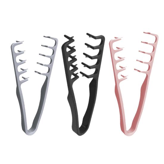 1/2/3 шт. Расческа для придания объема и текстуры волосам, с широкими зубьями, для укладки пышных волос, инструмент для приподнятия корней и придания объема, женский/мужской, аксессуар для ухода за челкой и пробором