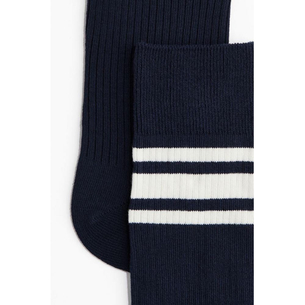Носки HM темно-синие Нью-Йорк