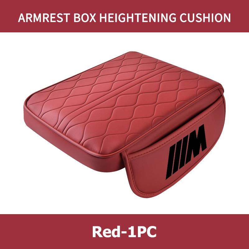XPOV8 Car Center Console Armrest Cushion Arm Rest Storage Pad For BMW M Performance Alpina M3 M5 M6 X1 X3 X4 X5 G20