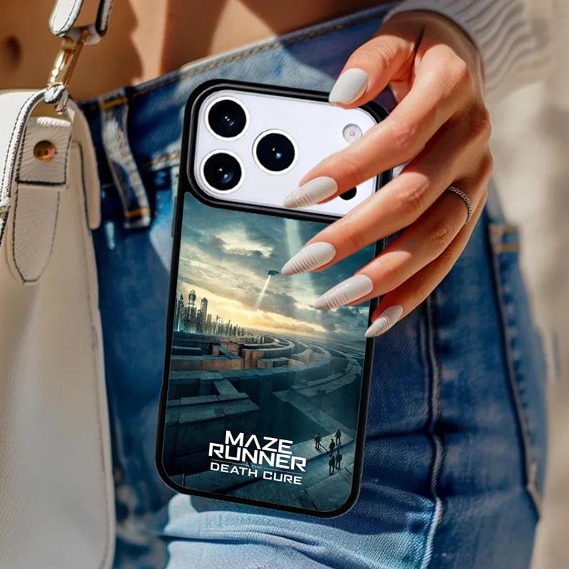 Чехол для телефона Maze Runner S Для iPhone 17 Air 14 15 13 12 Max Чехол Для Apple 16e 11 Pro Max Plus Coque