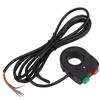 2 in 1 Motorcycle Horn Headlight Switch Bicycle Headlights Horn Turn On Off Switch Button for Scooter Electric Bike