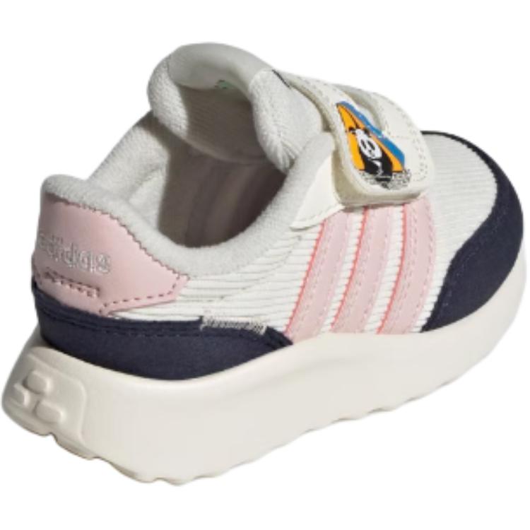 Adidas PemsLou X  Run 70s Ac Synthetic Leather Comfortable Simple Anti-Kick Wear-Resistant Low-Top Walking Shoes Baby Shoes White JH7137