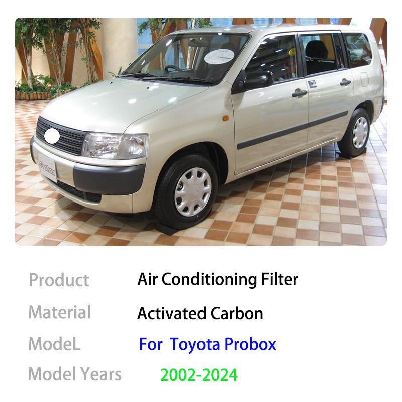 Фильтр кондиционера для Toyota Probox XP50 XP160 Succeed Mazda Familia Van MK1 2002~2024 2010 2016 2018 Автомобильный активированный уголь