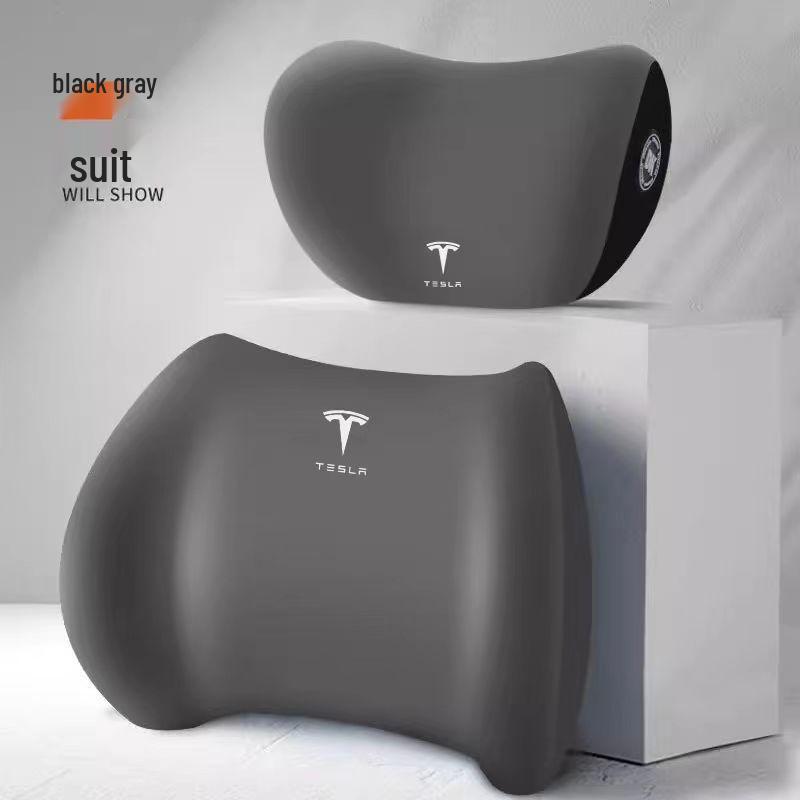 Tesla 3 Memory Foam Headrest & Lumbar Support by Lizhou